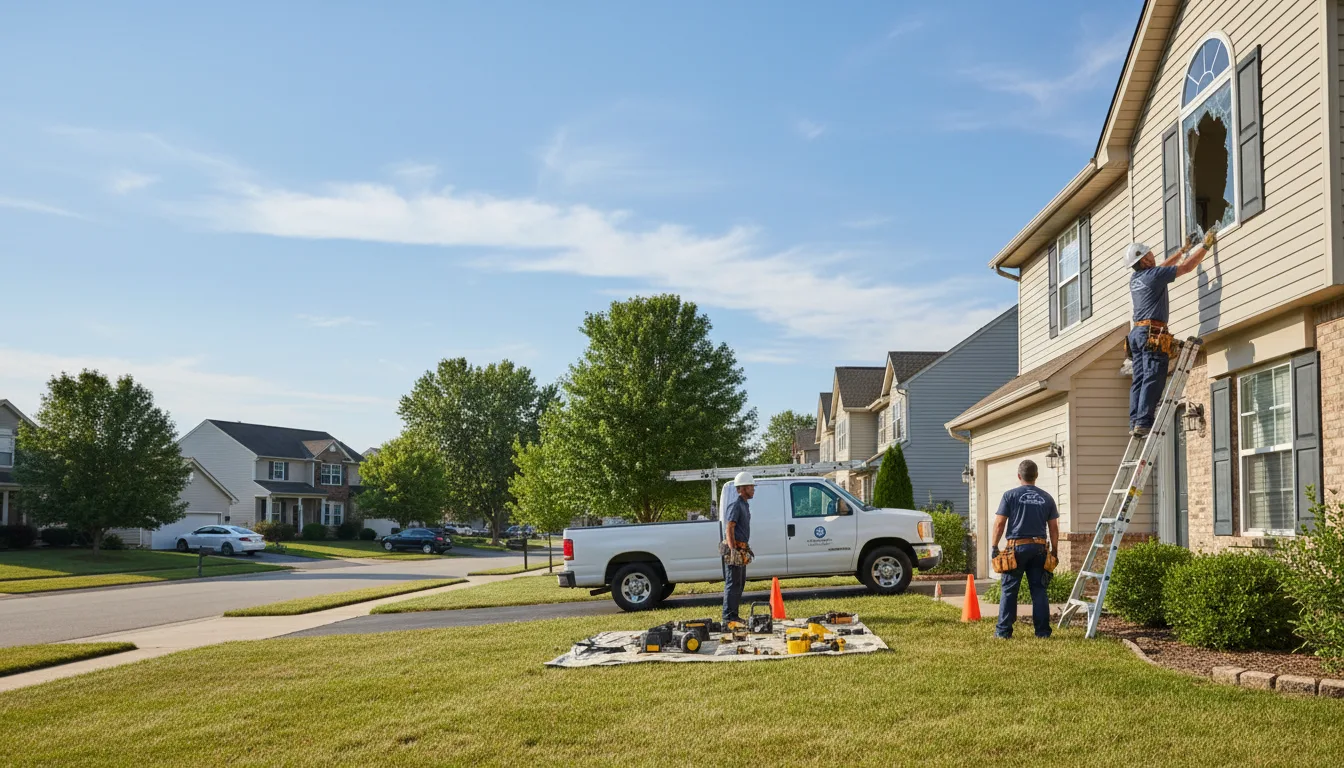 Expert window installer providing residential service in Bon Aqua, TN